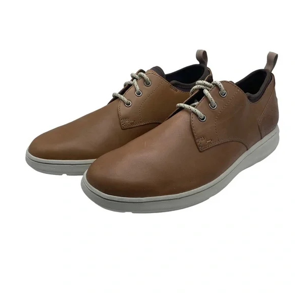 Rockport Shoes Rockport Mens Zaden Plain Toe Oxford Leather